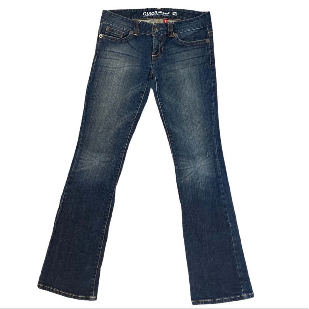 Guess Daredevil Bootcut Blue Jeans